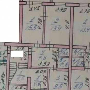 Продается 1-комнатная квартира, 51 м²