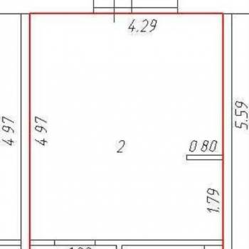Продается 1-комнатная квартира, 32 м²
