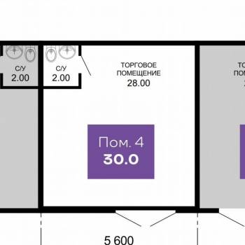 Сдается Нежилое помещение, 30,2 м²