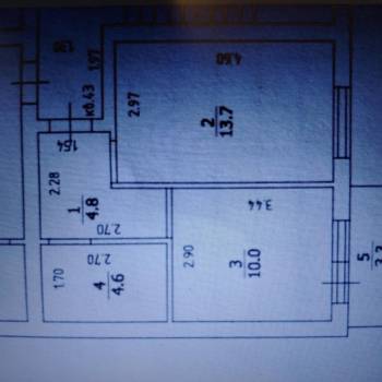 Продается 1-комнатная квартира, 36,4 м²