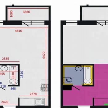 Продается 1-комнатная квартира, 30 м²