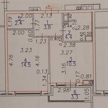 Продается 1-комнатная квартира, 36,5 м²