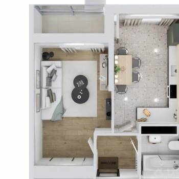 Сдается 1-комнатная квартира, 37 м²