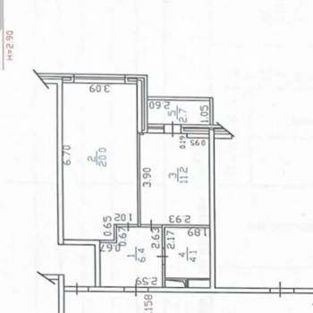 Продается 1-комнатная квартира, 41,7 м²