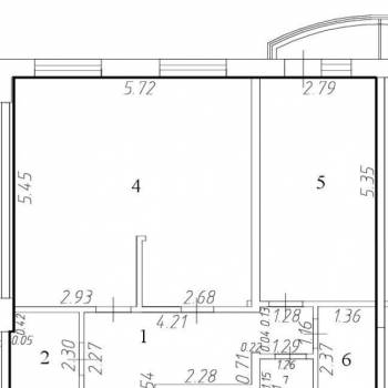 Продается 2-х комнатная квартира, 63,6 м²