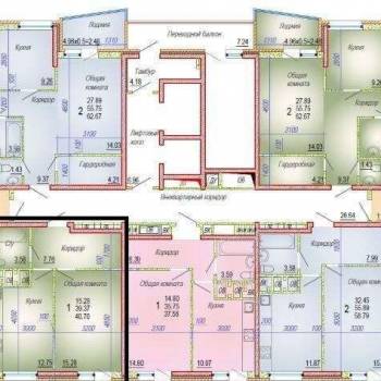 Продается 1-комнатная квартира, 39,8 м²