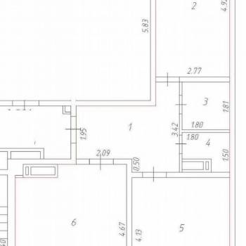 Продается 2-х комнатная квартира, 63,7 м²