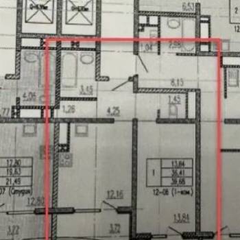 Сдается 1-комнатная квартира, 36,4 м²