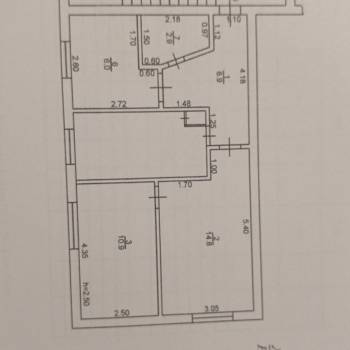Продается 3-х комнатная квартира, 50,5 м²