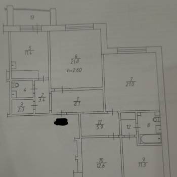 Продается Многокомнатная квартира, 106 м²
