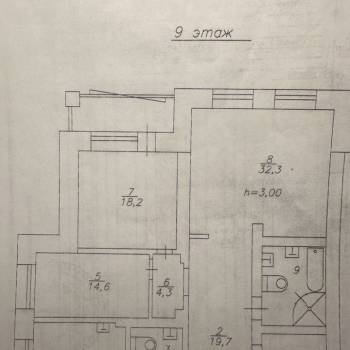 Продается 3-х комнатная квартира, 121,1 м²