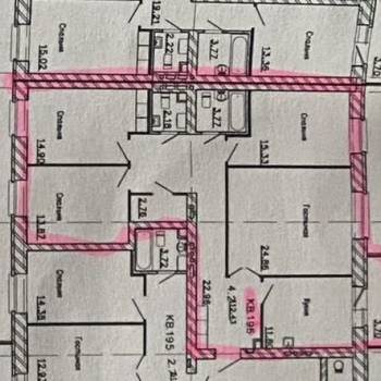 Продается Многокомнатная квартира, 112 м²