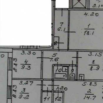 Продается Многокомнатная квартира, 82,2 м²