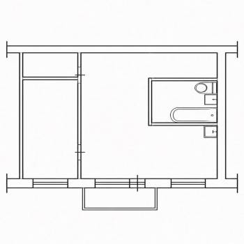 Продается 2-х комнатная квартира, 44,8 м²