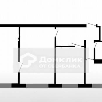 Продается 3-х комнатная квартира, 57,2 м²