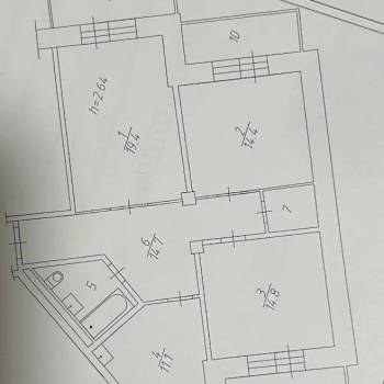Продается 3-х комнатная квартира, 89 м²