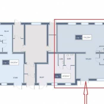 Сдается Нежилое помещение, 114,3 м²
