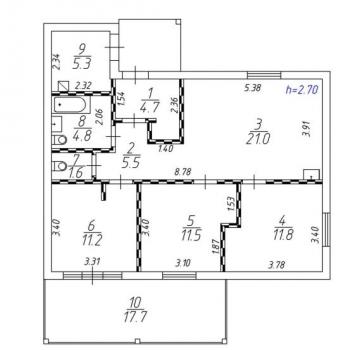 Продается Дом, 95 м²