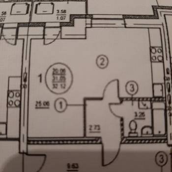 Сдается 1-комнатная квартира, 32,2 м²