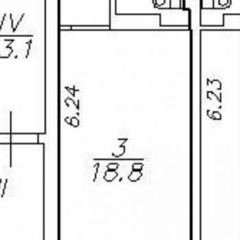 Продается 1-комнатная квартира, 26 м²