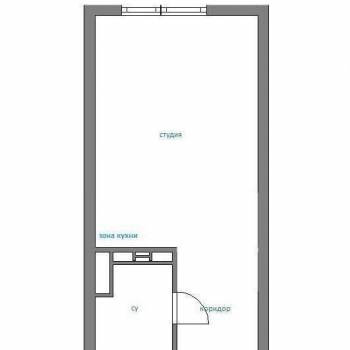 Сдается 1-комнатная квартира, 30 м²