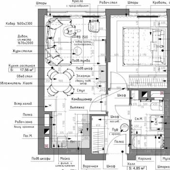 Продается 2-х комнатная квартира, 37 м²