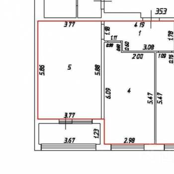 Продается 2-х комнатная квартира, 66,7 м²