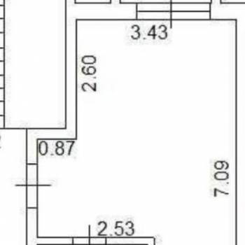 Продается 1-комнатная квартира, 25,4 м²