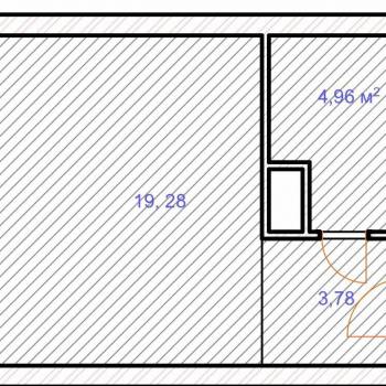 Продается 1-комнатная квартира, 30 м²