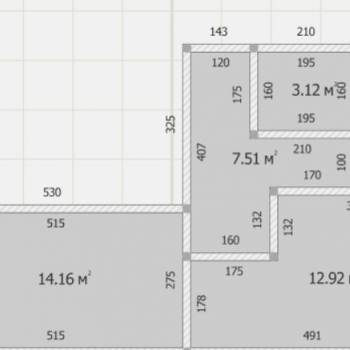 Продается 2-х комнатная квартира, 43,6 м²