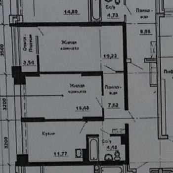 Продается 2-х комнатная квартира, 60,2 м²