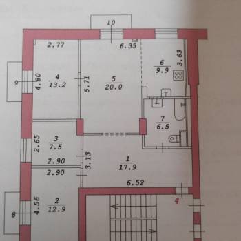Продается Многокомнатная квартира, 86,3 м²