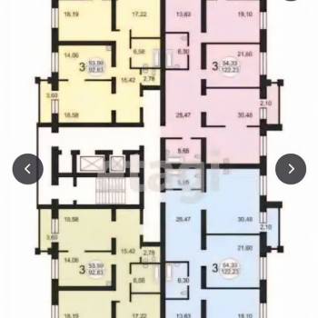 Продается 3-х комнатная квартира, 92,2 м²
