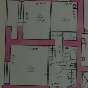 Продается 3-х комнатная квартира, 90,4 м²