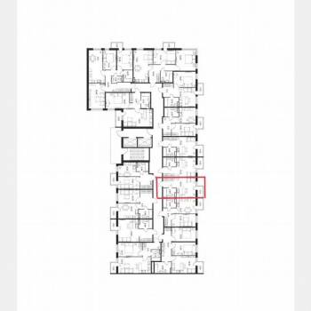 Продается 1-комнатная квартира, 23,8 м²