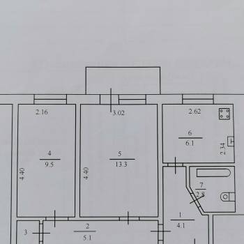 Продается 2-х комнатная квартира, 41,9 м²