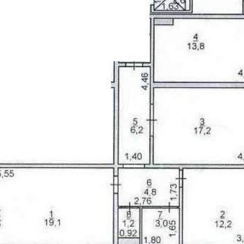 Продается 3-х комнатная квартира, 77 м²