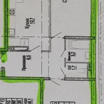Продается 2-х комнатная квартира, 59,9 м²