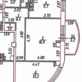 Продается 2-х комнатная квартира, 65 м²