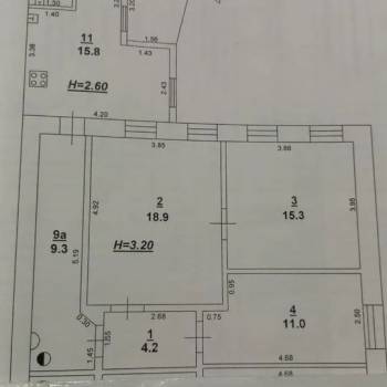 Продается 3-х комнатная квартира, 80 м²
