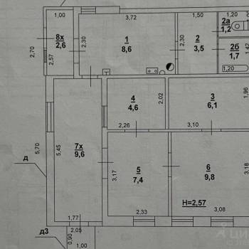 Продается Дом, 58,5 м²