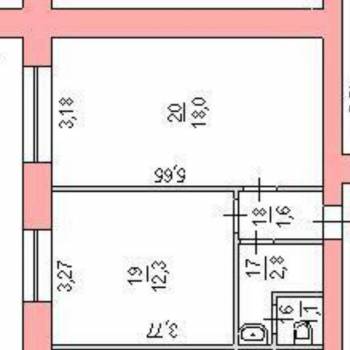 Продается 2-х комнатная квартира, 36 м²