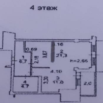 Сдается 2-х комнатная квартира, 44 м²