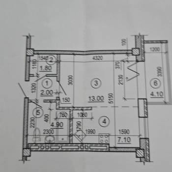 Продается 1-комнатная квартира, 33 м²