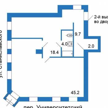Сдается Нежилое помещение, 80 м²