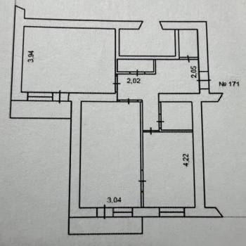 Продается 2-х комнатная квартира, 68 м²