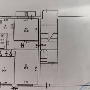 Сдается Многокомнатная квартира, 69,6 м²
