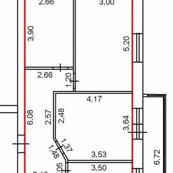 Продается 3-х комнатная квартира, 70 м²