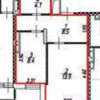 Продается 2-х комнатная квартира, 42 м²