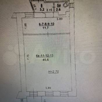 Сдается Нежилое помещение, 65,7 м²